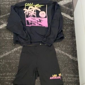 Vs pink Cali joggers